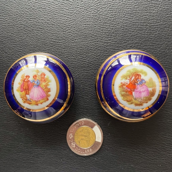 Set of 3 Porcelain Vintage Limoges Miniatures - Picture 2 of 11